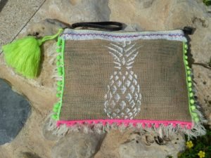 grande pochette jute