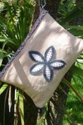 Pochette jean rose tendre L'ETE EN SOLDE pochette bandoulière