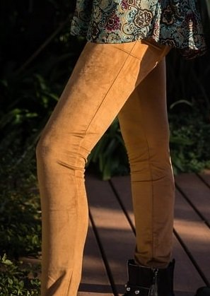 Legging effet daim La combinaison pantalon legging