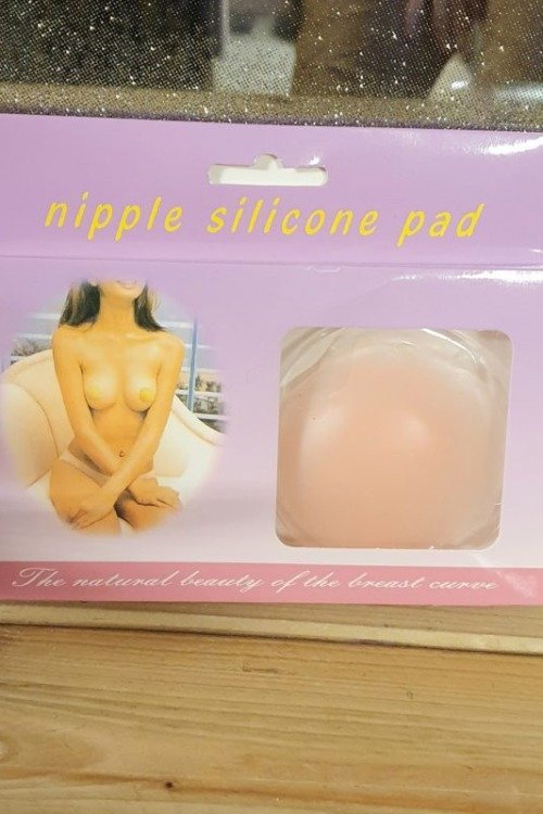 Caches-tétons silicone réutilisables Accessoires de lingerie auto-fixant
