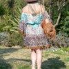 Robe tunique Batik motif léopard L'ETE EN SOLDE beachwear