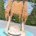 Grand sac franges JEAN & DAIM KARL LAGERFELD