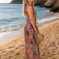 Robe fines bretelles New Delhi La plage made in france Robe fines bretelles New Delhi La plage made in france