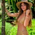 Maillot de bain triangle et sa culotte taille haute Maillot de bain maillot de bain