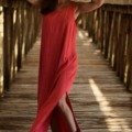 Robe longue tendance chic PALOMA L'ETE EN SOLDE bohème chic