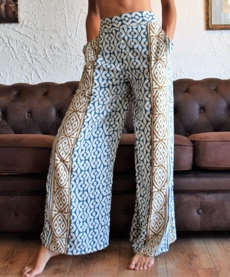 Le pantalon LOOSE et CHIC Collection GLAM Les nouveautés bohème chic
