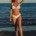 Maillot de bain triangle à froufrou