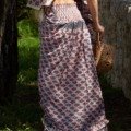 Jupe « Esmeralda » en soie imprimée Jupes boheme