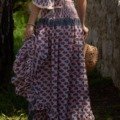 Jupe « Esmeralda » en soie imprimée Jupes boheme