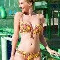 Maillot de bain push up à armatures Maillot de bain maillot de bain 2 pieces
