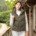 Gilet sans manches kaki