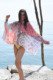 Le poncho en gaze de coton naturel La Isla Bonita 100% coton