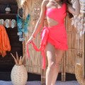 Maillot de bain 1 pièce Coralia « one shoulder » Les nouveautés "one shoulder"