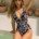 Maillot de bain 1 pièce sexy trikini