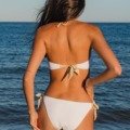Maillot de bain bandeau bicolore Maillot de bain maillot de bain 2 pieces