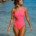 Maillot de bain 1 pièce Coralia "one shoulder"