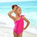 Maillot de bain 1 pièce fillette « one shoulder » Enfants "one shoulder"