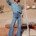 Jean denim pattes d'Eph taille haute