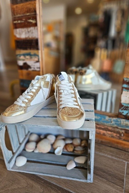 Baskets chic semi-montantes Les chaussures à plateforme