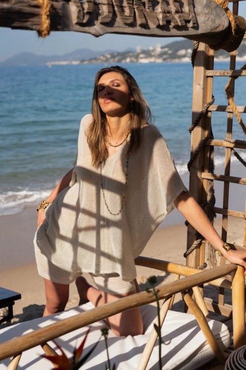 Kaftan Djerba pour le bord de mer La plage boheme