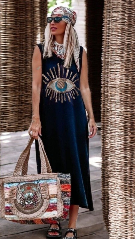 Robe en maille fine karma Mode karma