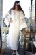 La robe longue bohème aux manches longues Les nouveautés 100% coton