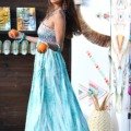 La robe longue bustier bohème chic La plage boheme