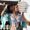 Cache-coeur imprimé des couleurs de l’été Les nouveautés blouse