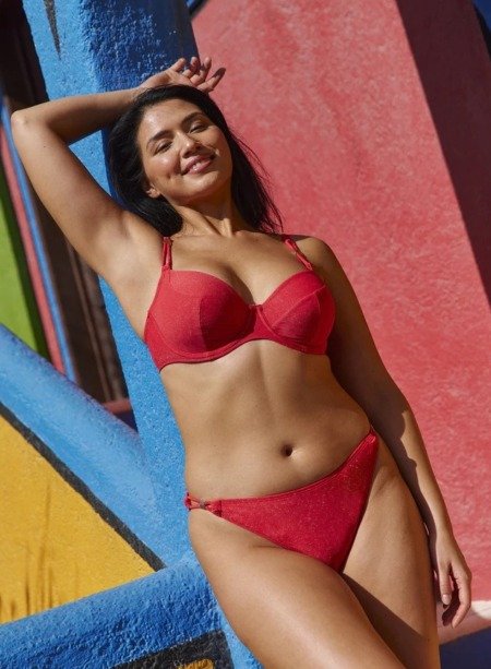 Maillot de bain 2 pièces classique à armatures Les bonnets profonds bon maintien