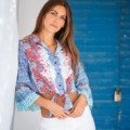 Chemise courte bohème Isla Bonita La Isla Bonita 100% coton