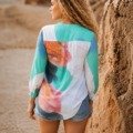 Chemise bohème en voile de coton La Isla Bonita 100% coton Chemise bohème en voile de coton La Isla Bonita 100% coton