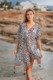 Kaftan frangé pour la plage La Isla Bonita boheme