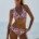 Maillot de bain triangle emboitant imprimé liberty