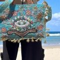 Grand sac d’été bandoulière Boho chic Cabas boheme