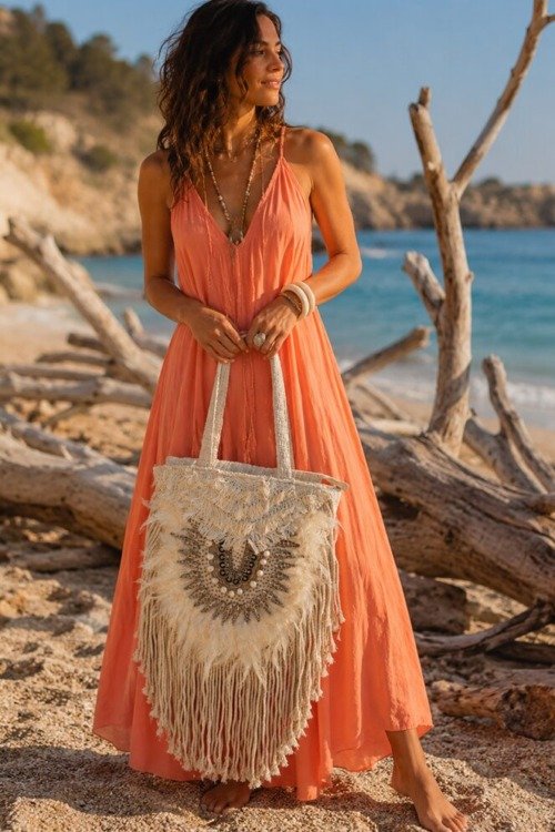 Grand sac boho chic Gipsy Cabas boho chic