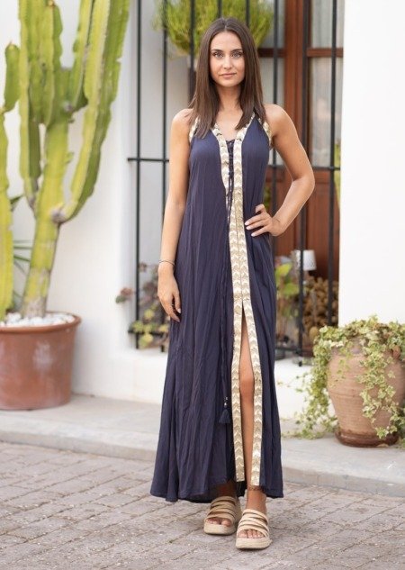 La robe noire dos nu sexy La Isla Bonita boho chic
