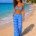 Maillot de bain 2 pièces triangle x son pantalon de plage