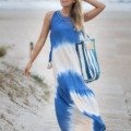 Robe dos nu tie and dye de La Isla Bonita La Isla Bonita bohème chic