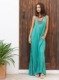 Robe longue bohème chic imprimé avec lurex La Isla Bonita boheme