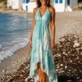 Robe dos nu asymétrique de La Isla Bonita La Isla Bonita bohème chic