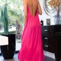 Robe longue déesse au dos nu Les nouveautés plage