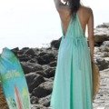 Robe longue bohème chic au dos nu Les nouveautés robe bohème