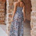 Robe longue bohème chic imprimé léopard La Isla Bonita boheme
