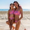 Maillot de bain bustier bandeau pour fillette Les nouveautés bandeau imprimé
