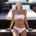 Maillot de bain floral forme bandeau