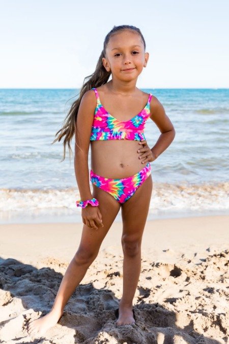 Maillot de bain RIO pour fillette Enfants maillot de bain 2 pieces