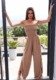 Combinaison pantalon Déesse dos nu La combinaison pantalon beachwear