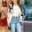 Gilet sans manches en fausse fourrure