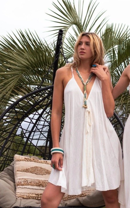 Robe courte bohème chic au dos nu La plage robe bohème Robe courte bohème chic au dos nu La plage robe bohème