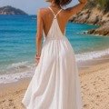 Robe longue bohème chic au dos nageur Les nouveautés robe bohème Robe longue bohème chic au dos nageur Les nouveautés robe bohème